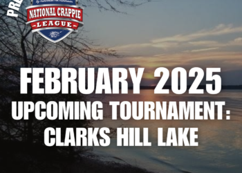 2025 Press Release National Crappie League Heads to Clarks Hill Lake