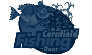 Cornfield Crappie Logo in Blue